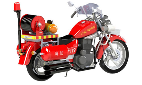 兩輪消防摩托車(chē)的性能優(yōu)勢(shì)