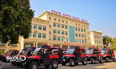 消防摩托車圖片是這樣的！它有什么優(yōu)點和缺點